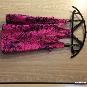 Gently used racerback pink tank top-size small